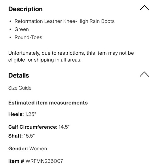 Reformation Rain Boots - Picture 3 of 5